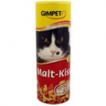 Джимпет 427003 Malt-Kiss Витамины для кошек для вывода шерсти из желудка 450г