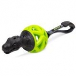 ГиГви 75428 Игрушка для собак "Dinoball" Динозавр с ручкой черно-зеленый 8см