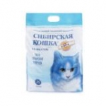 Сибирская кошка Элита Наполнитель силикагель, синие гранулы 16л