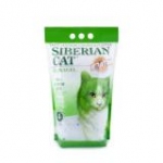 Сибирская кошка Элита ЭКО Наполнитель силикагель, зеленые гранулы 4л