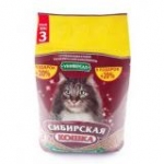 Сибирская кошка Универсал Наполнитель впитывающий 3л + 20%