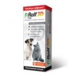 Рольф Клуб 3D R441 Шампунь для кошек и собак от клещей и блох 200 мл