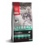 Блиц 80566 Kitten Sensitive сух.для котят, беременных и кормящих кошек Индейка 400г 20%