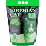 Сибирская кошка Тофу Наполнитель комкующийся Зеленый чай 12л