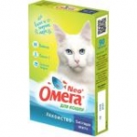 Омега Neo+ Лакомство мультивитаминное для кошек Блестящая шерсть с биотином и таурином