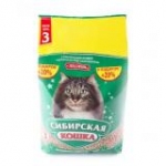 Сибирская кошка Лесной Наполнитель древесный 3л + 20%