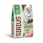 Сириус 45427 сух.для кошек с чувствительным пищеварением Индейка с черникой 10кг