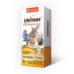 Экопром U312 Юнитабс Total Комплексные витамины для кроликов, хорьков, грызунов и птиц 10мл