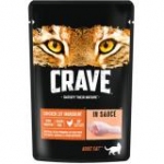 Crave 00178 пауч для кошек Курица в соусе 70г