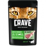 Crave 00154 пауч для кошек Ягненок в соусе 70г