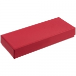 Коробка Notes с ложементом для ручки и флешки, красная, 17х7,3х2,5 см