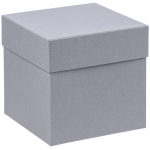 Коробка Cube, S, серая, 16х16х15,5 см; внутренние размеры: 15х15х15 см
