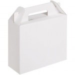 Коробка In Case M, белая, 26,3х27х9,2 см, внутренние размеры 26х21х9 см