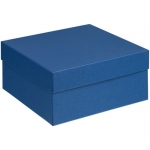 Коробка Satin, большая, синяя, 23х20,7х10,3 см; внутренний размер: 22х19,7х9,9 см