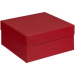 Коробка Satin, большая, красная, 23х20,7х10,3 см; внутренний размер: 22х19,7х9,9 см