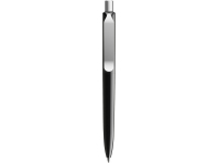 Ручка пластиковая шариковая Prodir DS8 PSP, черный/серебристый, пластик/металл