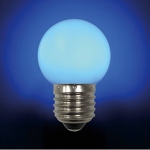 Лампа светодиодная E27 LB-45-BLUE