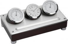 Часы настольные с термометром и гигрометром A9233R