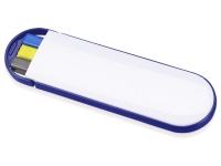 Подарочный набор ручек «Квартет», белый/синий, пластик