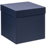 Коробка Cube, L, синяя, 24х24х23,5 см; внутренние размеры: 23х23х23 см