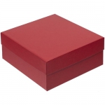 Коробка Emmet, большая, красная, 23х23х9,5 см, внутренние размеры: 22,2х22,2х9,2 см