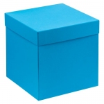 Коробка Cube, L, голубая, 24х24х23,5 см; внутренние размеры: 23х23х23 см