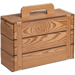 Коробка самосборная Suitable, 28,5х19х10,5 см, ручка: 15х4,5 см; внутренние размеры: 26,8х18,7х10 см