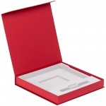 Коробка Memoria под ежедневник и ручку, красная, 24х23,5х3,5 см