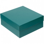 Коробка Emmet, большая, бирюзовая, 23х23х9,5 см, внутренние размеры: 22,2х22,2х9,2 см