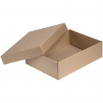 Коробка Basement, крафт, 37х26,5х10,5 см; внутренние размеры 35х25х9,7 см