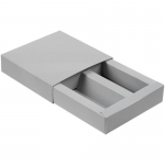 Коробка-пенал Shift, малая, серая, 9х9х2,3 см