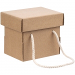 Коробка для кружки Kitbag, с длинными ручками, 14х10,5х12 см; внутренние размеры 12х9,5х11,7 см; длина ручек 39 см