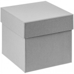 Коробка Kubus, серая, 13,8х13,8х13,3; внутренние размеры: 13х13х13