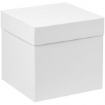 Коробка Cube, M, белая, 20х20х19.5 см; внутренние размеры: 19х19х19 см