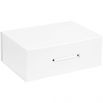 Коробка Selfmade, белая, 23x12,8x33,5 см; внутренние размеры: 22x11x31 см
