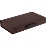 Коробка с ручкой Platt, коричневая, 35,2х5,7х18,1 см; внутренние размеры: 34х5х17,4 см