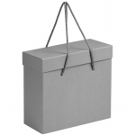 Коробка Handgrip, малая, серая, 23,8х10,5х20,5 см; внутренний размер 23х10х20 см