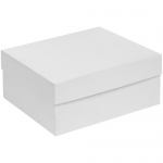 Коробка Satin, большая, белая, 23х20,7х10,3 см; внутренний размер: 22х19,7х9,9 см