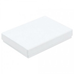 Коробка Slender, большая, белая, 17х13х2,9 см; внутренние размеры: 16,5x12,5x2,4 см