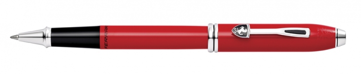 Ручка-роллер Selectip Cross Townsend Ferrari Glossy Rosso Corsa Red Lacquer / Rhodium