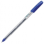Шариковая ручка Hauser Atom, пластик, цвет синий