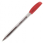 Гелевая ручка Hauser Euro Gel, пластик, цвет красный
