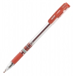 Шариковая ручка Hauser Turbo, пластик, цвет красный