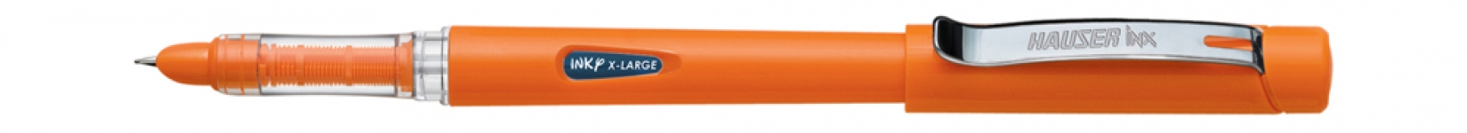 Перьевая ручка Hauser NEON, пластик, оранжевая