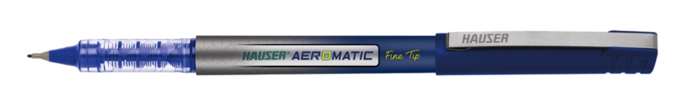 Ручка-рапидограф Hauser Aeromatic Fine Tip 0,7 мм, пластик, корпус синий, чернила синие