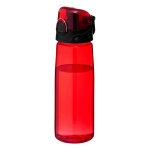 Бутылка для воды FLASK, 800 мл, 25,2х7,7см, красный, пластик