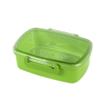 Ланч-бокс FRESH, пластик, 750мл, 18х13х6,1 см, зеленый