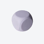 Антистресс "Куб-приниматель решений", белый, 6х6х6 см, вспененный каучук