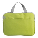 Конференц-сумка "Тодес-2" отделением для ноутбука, зеленый, 40*30*2,5 см, полиэстер 600D, шелкогр