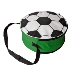 Сумка футбольная, зеленый, D36 cm, 600D полиэстер